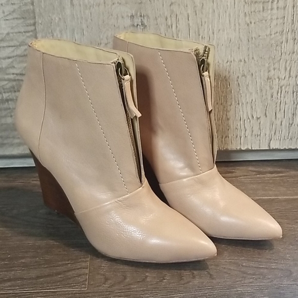 Joe's Jeans Shoes - Joe's Nude Leather Booties